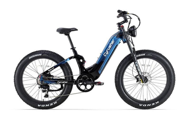 Trax 2.0 Step-Thru Full-Suspension E-Bike