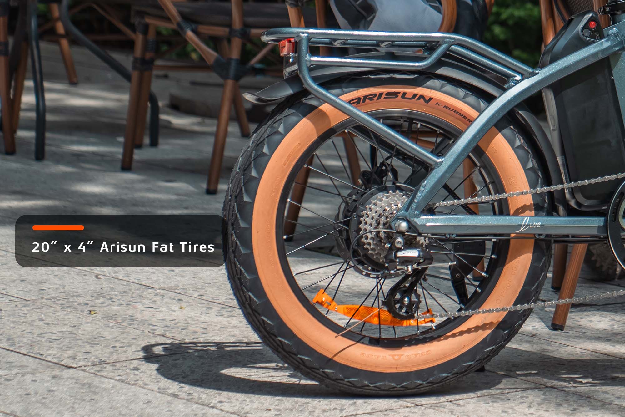 20” x 4” Arisun Fat Tires
