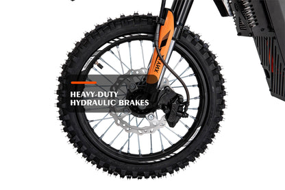 Cyrusher Lynx Electric Dirt Bike Lightweight Easy Control-brake