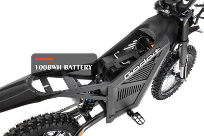 Cyrusher Lynx Electric Dirt Bike Lightweight Easy Control-battery