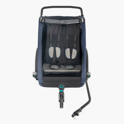 Double Seat Child Trailer